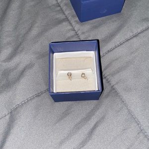 REAL Gold Diamond Earrings